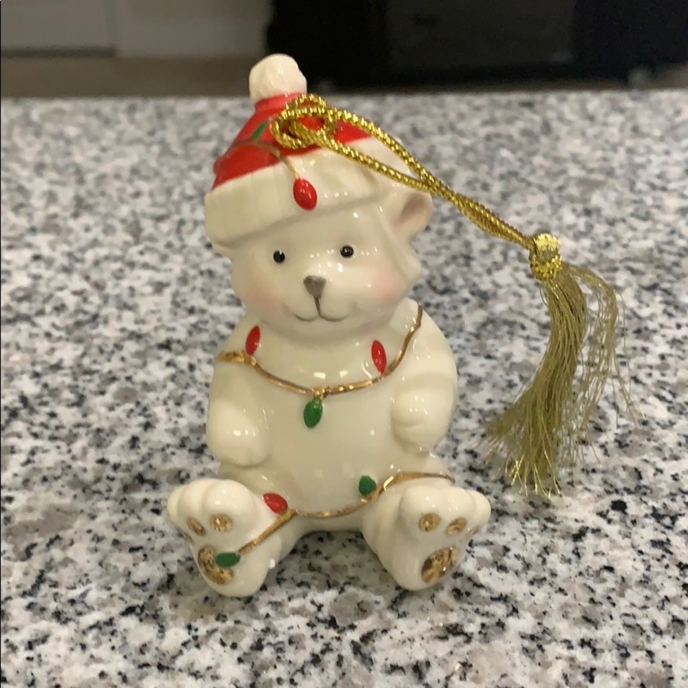 Lenox Very Marry Porcelain Ornaments set of 5